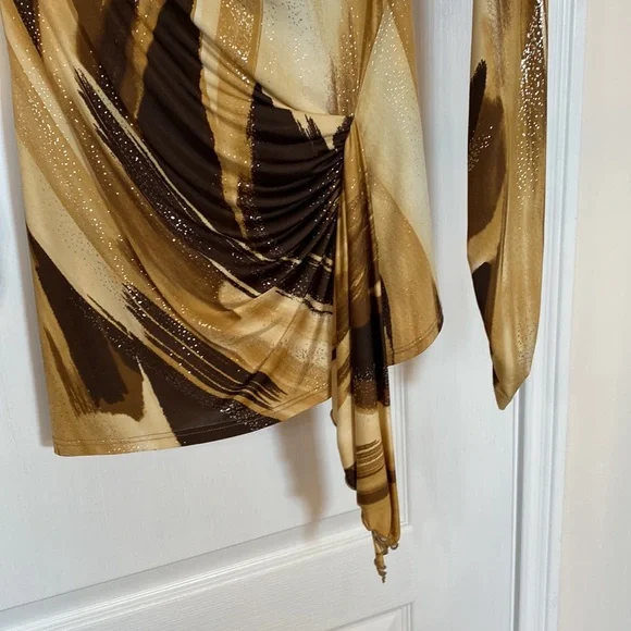 NWOT CACHE WOMENS WRAP TOP SIZE S - Picture 7 of 9